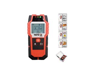 Detector de metal y madera - YATO - YT-73131 - Sensor hipersensible - Localización de conducciones - Compacto