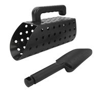 Detector de metales de cribado eficiente, cuchara de de plástico ABS, agarre cómodo para adultos para la caza del tesoro