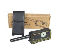 Detector de Metales de Mano de sensibilidad Ajustable - Buscador de Oro y Diamante de 90KHz, Punta parcialmente Impermeable con alertas de LED/Sonido/vibración (Batería no incluida)