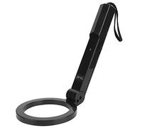 Detector de metales de mano, detector de metales profesional para adultos y niños, detector de metales portátil de alta sensibilidad con vibración, luz LED, alarma sonora, ligero y funciona con pilas