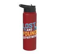 Detector de metales divertido perdido y encontrado Stainless Steel Insulated Water Bottle