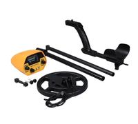 Detector de Metales Gtx5030 Varilla Ajustable, Modos de Voz | Puntero Mecánico y Ajuste de Volumen, para Oro y Joyas, Cuerpo de Abs y Aluminio, Color Negro