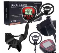 Detector de Metales LCD Discrimination Agua Bobina Barra Telescópica 2×9 V
