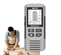 Detector De Metales Pinpointer - Herramienta De Pantalla LCD Multifuncional, Buscador De Stud De Alta Sentividad | Escáner Portátil con Alerta De Audio Y Vibración, Detector Profesional para Seguridad