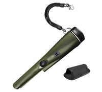 Detector de metales Pinpointer - impermeable de mano | Buscador portátil de alta precisión, probador profesional con para cinturón para monedas de oro y plata de búsqueda de tesoros, segu