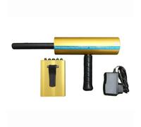 Detector de metales portátil con control por microprocesador de 700 m de cobertura, ideal para actividades de campo, joyería, detector de metales