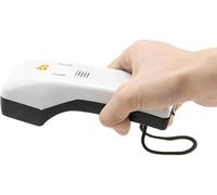 Detector de metales portátil de alta sensibilidad, detector de agujas de mano, detector de agujas rotas con triple alarma de sonido, luz y vibración, for telas, cuero y alimentos