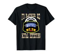Detector de Metales Prefiero ser Detector de Metales Camiseta gráfica económica