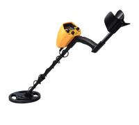 Detector de Metales Subterráneo Portátil Gtx5030 Ajuste de Volumen | Pantalla Puntero, Disco de Sonda, Conexión para Auriculares, Abs y Aluminio, Negro