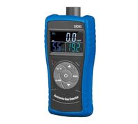 Detector De Monitoreo Gas Amoniaco, Monitor NH3, Medidor Partículas 0-100ppm con Batería Recarga USB For Granjas Industriales Alarma Sonora