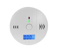 Detector De Monóxido De Carbono EAXUS Con Pantalla LCD Avisador De Gas