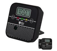 Detector de Monóxido de Carbono Mini Alarma de Monóxido de Carbono WOLF SHIELD Sensor Monitor de CO con Pantalla LCD de Pie Función Silencio de Prueba para Casa Caravana, Autocaravana,Coche,Etc