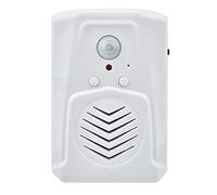 Detector de movimiento con sonido, timbre de puerta, detector de movimiento, inalámbrico, sensor de movimiento, detector de movimiento, alarma USB, sensor de movimiento con pilas, alarma MP3, audio
