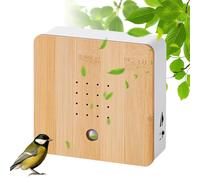 Detector de movimiento de canto de pájaros, detector de movimiento, sonido natural con detector de movimiento, caja de canto de pájaros, caja de sonidos naturales ideal para dormir, relajarse, meditar
