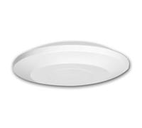 Detector de Movimiento de Techo HF 24GHz OR-CR-298/W - Detector de Presencia de 360° para Montaje en Superficie, Alcance de 6 m, 230 V, LED de hasta 1000 W, Lux y Tiempo Ajustables, Diseño Delgado de