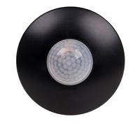 DETECTOR DE MOVIMIENTO DE TECHO NEGRO 360ST 5M 10-2000LX DR-06B