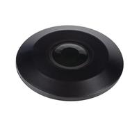 Detector de Movimiento de Techo WTN-Flat, 230 V/2000 W, Sensor infrarrojo de 360°, Negro, Lente Negra, Tiempo de conmutación y sensibilidad Ajustables.