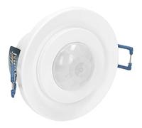 Detector de Movimiento Empotrado en el Techo 360° Blanco Apto para LED