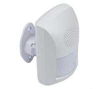 Detector de movimiento PIR programable para plataforma Tuya 110DB Sirena y luz roja intermitente Múltiples modos de alarma Modo dual Control remoto App Control programado Noche Arming Mañana Desarmar