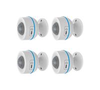 Detector de Movimiento PIR Z-Wave 700 de 4 Piezas con Sensor de Luz, Humedad y Temperatura Que Funciona con la Automatización del Hogar Smartthing