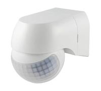 Detector de Movimiento por Infrarrojos, montable en Pared, Ideal para Seguridad y automatización de iluminación.