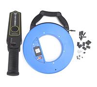 Detector de obstrucción de línea Detector de punto de atasco de tubería para el hogar Detector de obstrucción de obstrucción portátil Herramienta de detección con sonda receptora (20M)