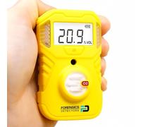 Detector de Oxígeno (O2) | Certificado de Calibración EU | 2 Años de Duración de la Batería | Prueba de Caída Superada Desde 10 Pies | IP67 Impermeable
