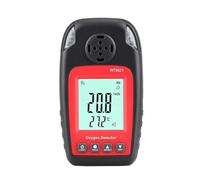 Detector De Oxígeno Portátil con Pantalla LCD, Mini Monitor Temperatura Gas O2 For Automóviles, Analizador, Alarma Sonora E Indicador Zumbador Alarma Sonora