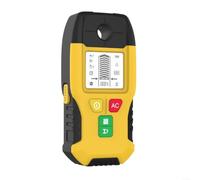 Detector de pared HW 100 con pantalla LCD para soporte de madera, | Tubos de metal y cable de corriente alterna de hasta 5 cm de profundidad, escáner acústico, multiusos para bricolaje