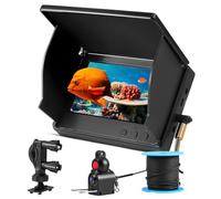 Detector de pesca, cámara subacuática, sensor de pesca, pantalla HD de 4.3 pulgadas, visión nocturna, batería de litio de 5000 mAh, cámara HD, impermeable IP65, varios idiomas