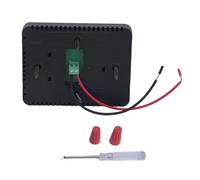 Detector de petróleo licuado con carcasa metálica y control frontal | Detección de petróleo licuado para vehículos recreativos, control de silencio montado en la cara, cables conectados