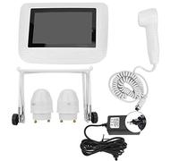 Detector de piel facial para cabello, analizador de piel con pantalla LCD de 5 pulgadas, de escáner de diagnóstico de piel digital para análisis de cabello, máquina analizadora profesional (EU)