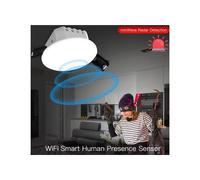 Detector de Presencia Humana WiFi, Sensor de , Fotométrico, Función 2 en 1, Concentrador PIR de Techo Life.