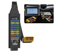 Detector de protocolo OBD2 Breakout Box (Modelo Detector de protocolo OBDII para Coche, Compatible con 12 V/24 V, 120 Ω Resistencia en Serie, Herramienta de diagnóstico de fallas