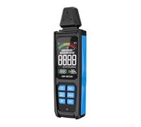 Detector de radiación digital 5 en 1 para mediciones EMF, RF y EF con lecturas de temperatura y humedad en tiempo real