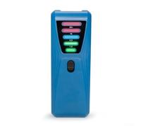 Detector de radiación electromagnética de mano con 5 indicadores LED para una fácil lectura de los valores de campos electromagnéticos y electromagnéticos en cualquier entorno (azul)