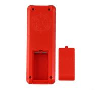 Detector de radiación electromagnética de mano con 5 indicadores LED para una fácil lectura de los valores de campos electromagnéticos y electromagnéticos en cualquier entorno (rojo)