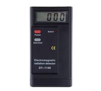 Detector de radiación electromagnética DT-1130 Medidor de radiación de campo magnético Medidor de EMF Pantalla LCD digital 50Hz-2000MHz Probador portátil de ancho de banda ancho