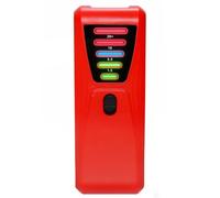 Detector de radiación, EMF Meter Electrical Radiation Tester With LED Powered Ghost Hunting Detector For Industrial Construction(Red)