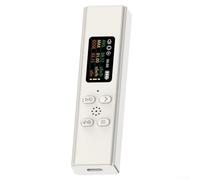 Detector de radiación nuclear | Alto para contador Geiger con tubo compensado de energía para Beta/Gamma/X-For | Pantalla TFT de 0.96 pulgadas | Batería de 400mAh | Tipo-C (blanco)