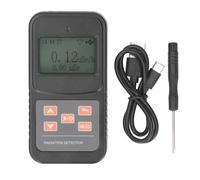 Detector de radiación Nuclear Contador Geiger Detección Inteligente en Tiempo Real Alarma Sonora Dosímetro de radiación para Seguridad Industrial en el hogar Material ABS