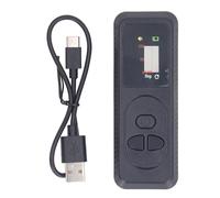 Detector de radiación Nuclear Contador Geiger Dosímetro de radiación Pantalla LCD portátil de Mano con Alarma Visual Audible para Pruebas de desechos nucleares Monitoreo de