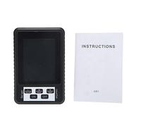 Detector de Radiación Nuclear, Contador Geiger para Rayos X β γ, Alarma de Dosis Radiante Precisa - Monitor Rápido, Pantalla LCD Retroiluminada, Uso Industrial y Seguridad (Negra)