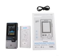 Detector de radiación nuclear electromagnético GC-03 que mide la radiación ionizante, para EMI y EMF con modos de alarma ajustables y batería de 1500 mAh, diseño duradero (negro)