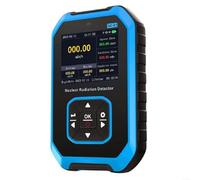 Detector de radiación nuclear GC-01 Alarma de dosis personal Detector radiactivo de mármol con pantalla LCD Alta sensibilidad para detección de radiación gamma beta de rayos X Batería de 1100 mAh