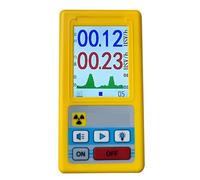 Detector De Radiación Nuclear, Pantalla A Color, Contador Geiger, Dosímetro Personal, Detectores Mármol, Probador Rayos X Beta Gamma Alta PrecisióN(BR-6 Yellow)