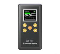 Detector de radiación nuclear RM 9000 con alarma sonora y alertas visuales de zumbador para detección X, Beta, Gamma