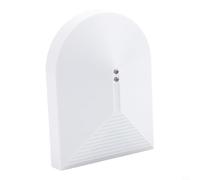 Detector de rotura de cristal con cable con chip DSP. Sin falsas alarmas por inmunidad de mascotas. Protección antirrobos para ventanas y puertas. Alcance ajustable de 9 m. Sensor blanco para sistema