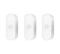 Detector de rotura de vidrio inalámbrico WiFi App Inalámbrico Rotura de | Activa luces inteligentes, sirenas, cámaras a través de la aplicación Tuya, rutinas de automatización personalizadas
