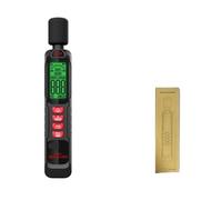 Detector de ruido, medidor digital de nivel de sonido manual, medidor de ruido DB Metro 30 ~ 130 dB, medidor de audio para monitor ambiental, analizador de sonido profesional